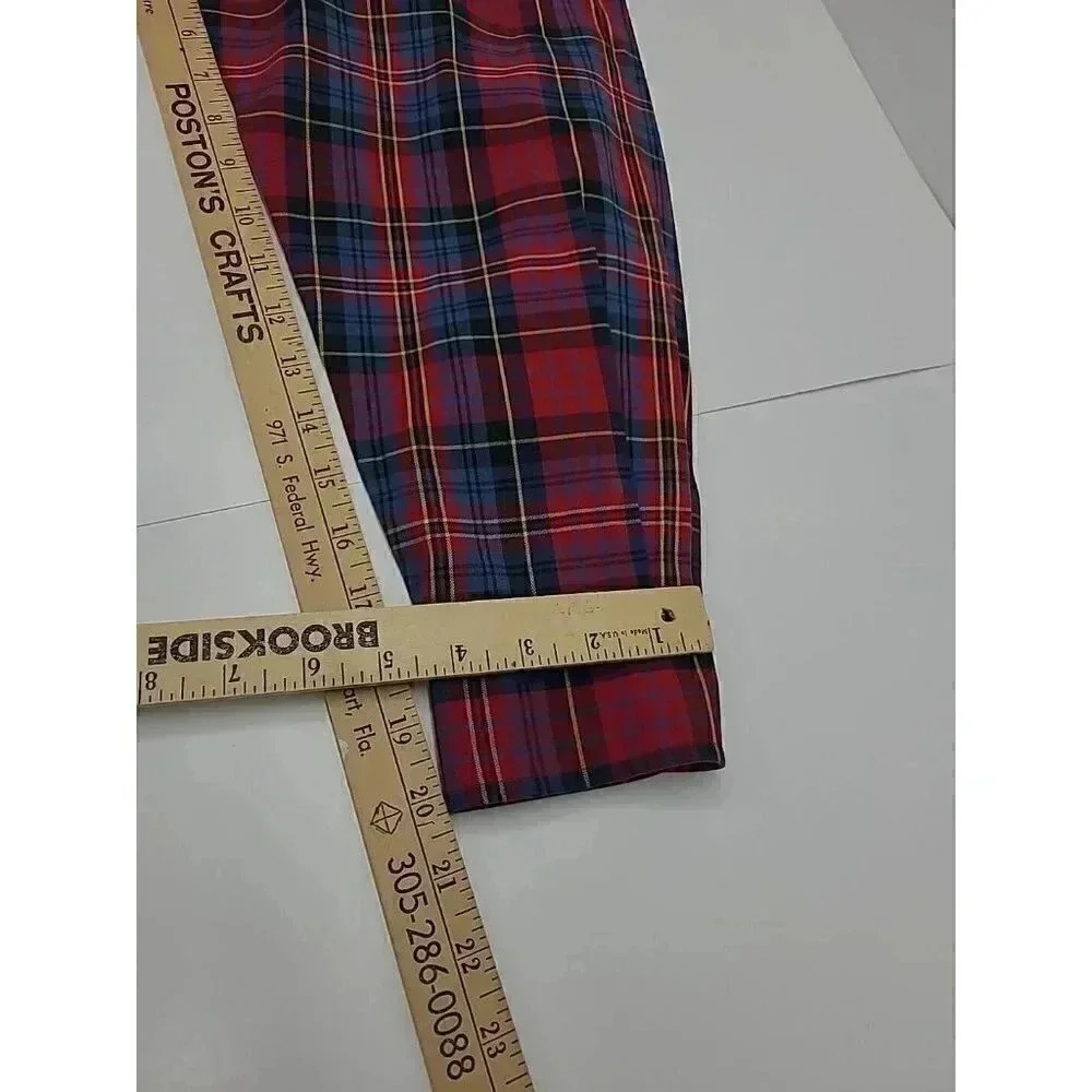 Vintage Ralph Lauren Blake Red Plaid Button Up Shirt Men's Size Large - Picture 5 of 7